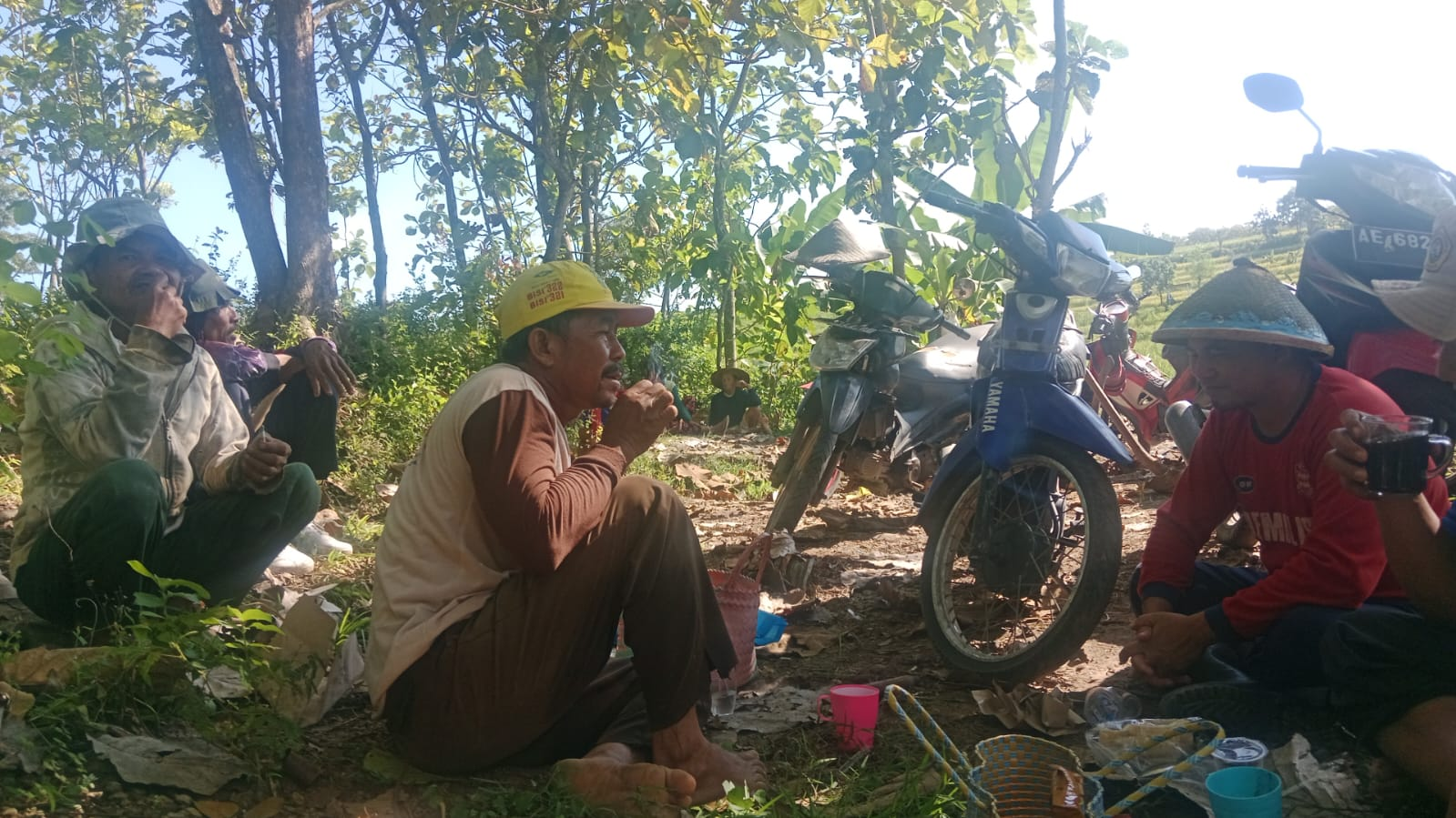 KERJA BHAKTI IRIGASI DAM PORUBOH BANJARPANJANG